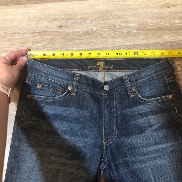 7 for all mankind bootcut jeans size 30 - Picture 9 of 15